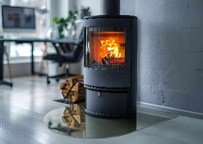 Kachel vloerplaat halfovale Olijfkleur