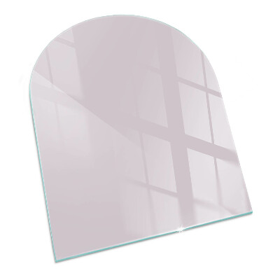 Kachel vloerplaat halfovale Lichtpaarse kleur