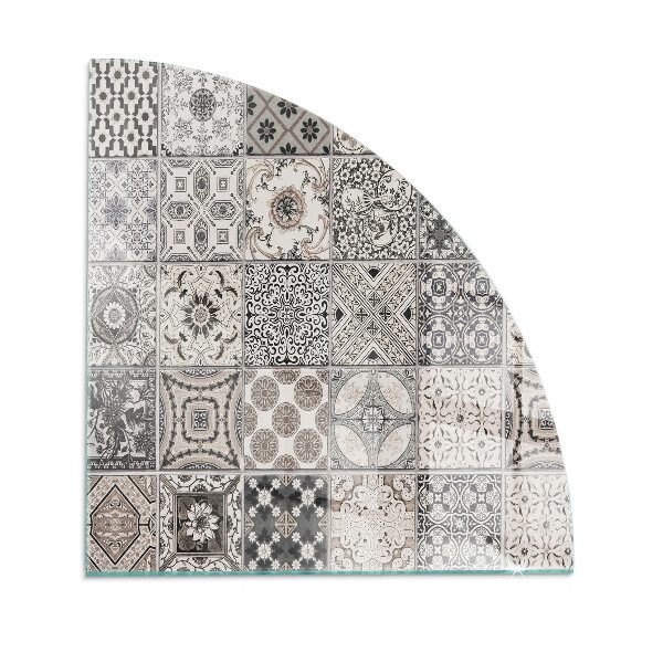 Kachel vloerplaat kwart Decoratieve tegelmotieven
