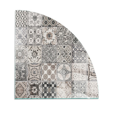 Kachel vloerplaat kwart Decoratieve tegelmotieven