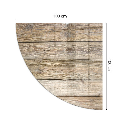 Kachel vloerplaat kwart Houten planken in een unieke opstelling