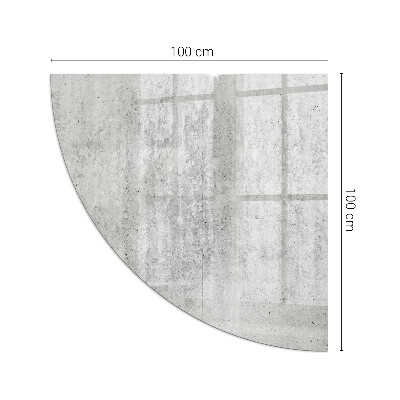 Onderplaat kachel kwart Ruw betonpatroon