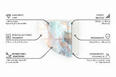 Onderplaat kachel kwart Artistieke textuurcompositie