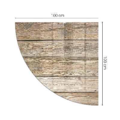 Kachel vloerplaat kwart Natuurlijk houten plankpatroon
