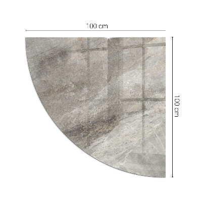 Kachel vloerplaat kwart Steenstructuurmotief