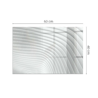 Onderplaat kachel rechthoekige Golven van geavanceerde patronen