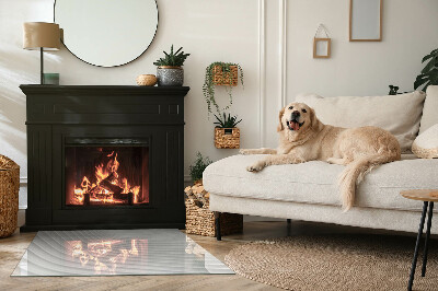 Onderplaat kachel rechthoekige Golven van geavanceerde patronen