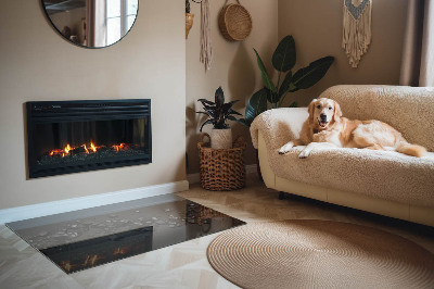 Kachel vloerplaat rechthoekige Wolkenvormen in een abstracte compositie