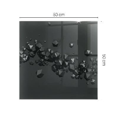 Kachel vloerplaat rechthoekige Wolkenvormen in een abstracte compositie