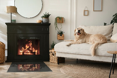 Kachel vloerplaat rechthoekige Wolkenvormen in een abstracte compositie