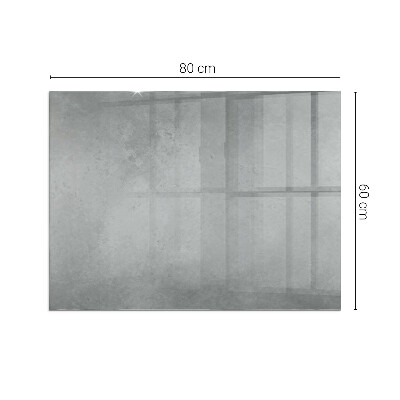 Onderplaat kachel rechthoekige Styling met betoneffect