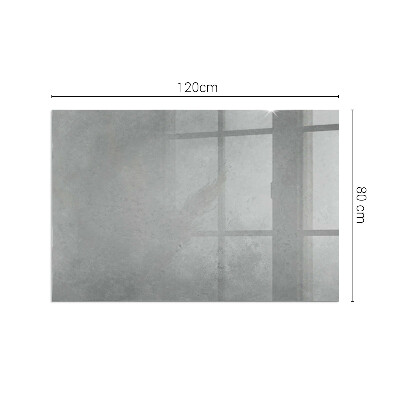 Onderplaat kachel rechthoekige Styling met betoneffect