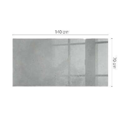 Onderplaat kachel rechthoekige Styling met betoneffect