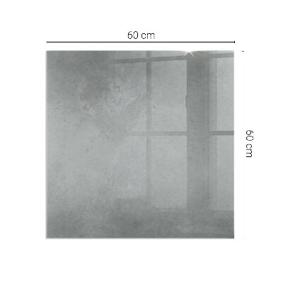 Onderplaat kachel rechthoekige Styling met betoneffect