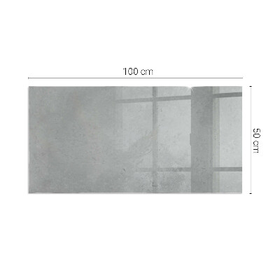 Onderplaat kachel rechthoekige Styling met betoneffect