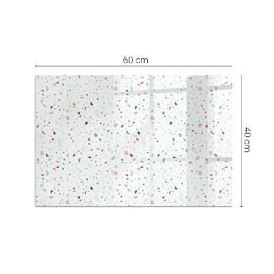 Onderplaat kachel rechthoekige Microvormen in subtiele harmonie