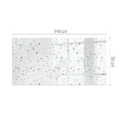 Onderplaat kachel rechthoekige Microvormen in subtiele harmonie