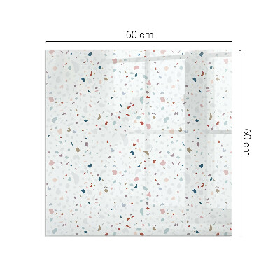 Onderplaat kachel rechthoekige Microvormen in subtiele harmonie