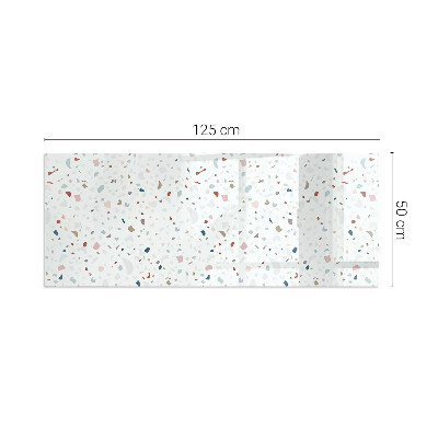 Onderplaat kachel rechthoekige Microvormen in subtiele harmonie