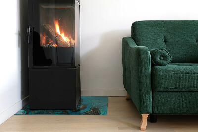 Kachel vloerplaat rechthoekige Een expressief motief met een organische vorm