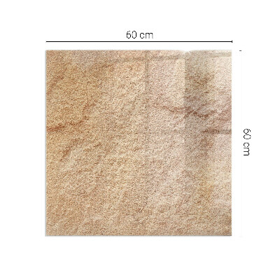 Onderplaat kachel rechthoekige Authentiek steenmotief