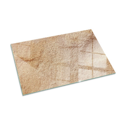 Onderplaat kachel rechthoekige Authentiek steenmotief