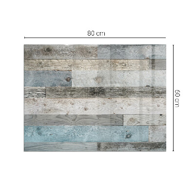 Onderplaat kachel rechthoekige Verschillende kleuren borden in de stijl