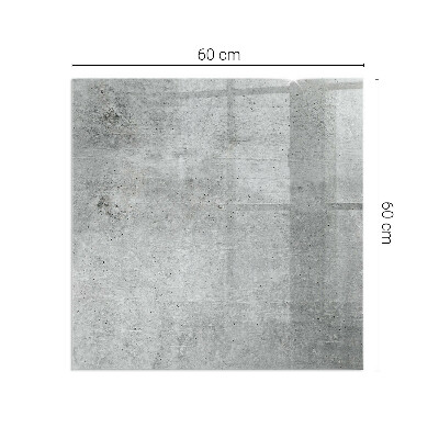 Kachel vloerplaat rechthoekige Ruw betonmotief