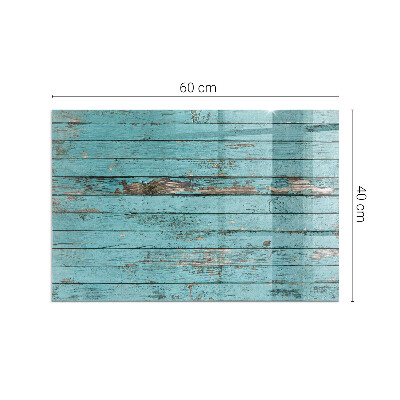 Onderplaat kachel rechthoekige Rustieke esthetiek van de planken op het product