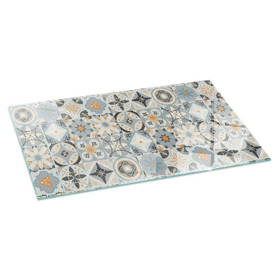 Onderplaat kachel rechthoekige Mozaïek tegelpatronen