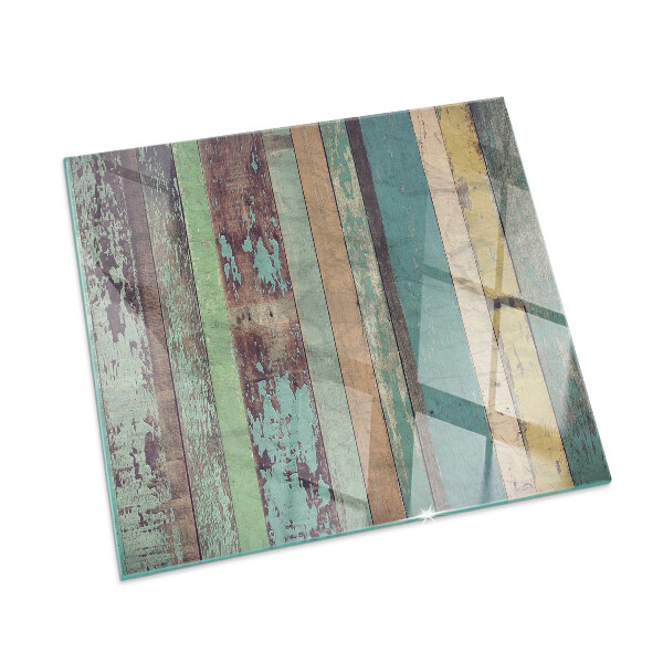 Onderplaat kachel rechthoekige Borden in vele kleurrijke tinten