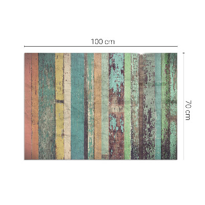 Onderplaat kachel rechthoekige Borden in vele kleurrijke tinten