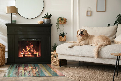 Onderplaat kachel rechthoekige Borden in vele kleurrijke tinten