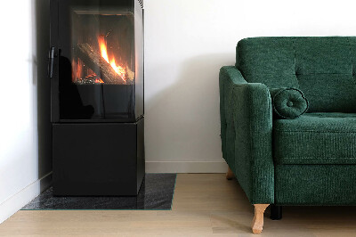 Onderplaat kachel rechthoekige Steenafwerking ontwerp