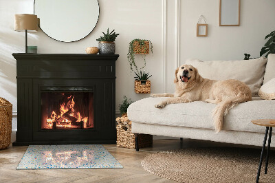 Kachel vloerplaat rechthoekige Modern design met structuur