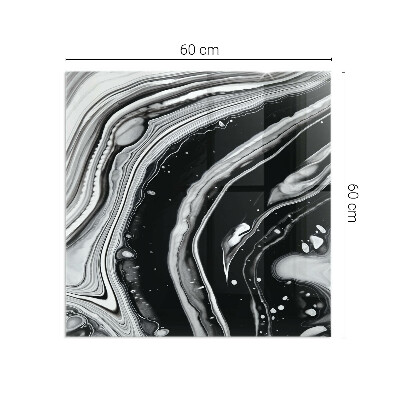 Kachel vloerplaat rechthoekige Lijnen en golven in een moderne versie