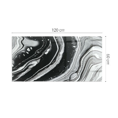 Kachel vloerplaat rechthoekige Lijnen en golven in een moderne versie