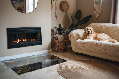 Kachel vloerplaat rechthoekige Chique bladeren in een patroon