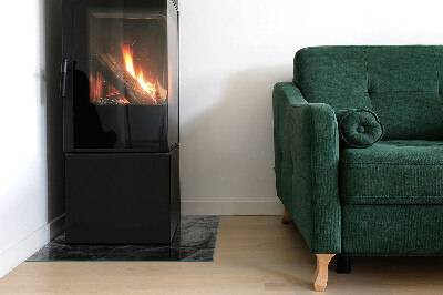 Onderplaat kachel rechthoekige Natuursteenmotief