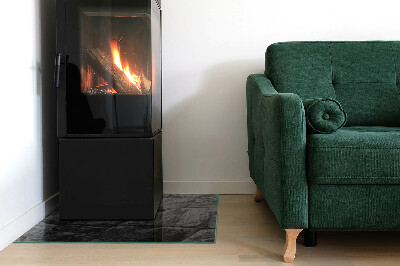 Onderplaat kachel rechthoekige Natuursteenmotief