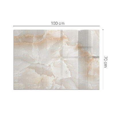 Onderplaat kachel rechthoekige Natuursteenpatroon