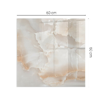 Onderplaat kachel rechthoekige Natuursteenpatroon
