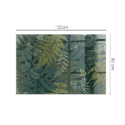 Kachel vloerplaat rechthoekige Vlinders tussen plantenaccenten