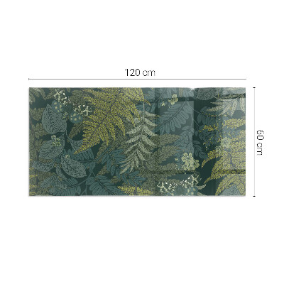 Kachel vloerplaat rechthoekige Vlinders tussen plantenaccenten