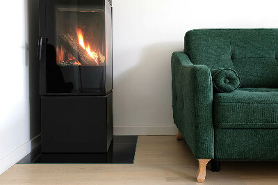 Onderplaat kachel rechthoekige Kleur Donker Grafiet