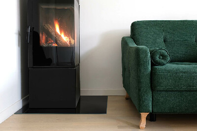 Onderplaat kachel rechthoekige Kleur Donker Grafiet