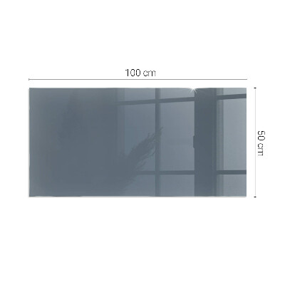 Onderplaat kachel rechthoekige Kleur: donkerblauw