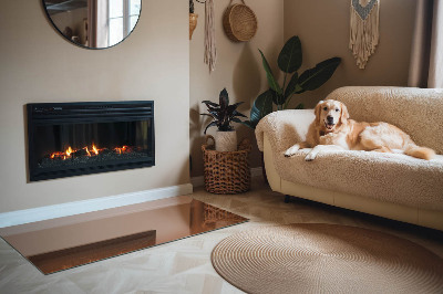 Kachel vloerplaat rechthoekige Kleur Bruin