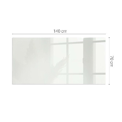 Onderplaat kachel rechthoekige Ivoorkleur