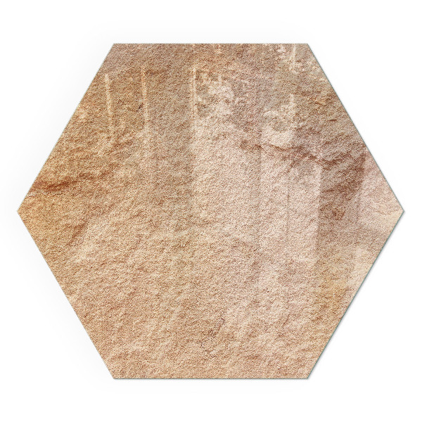 Zeshoekig kachel vloerplaat Authentiek steenmotief